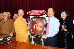 Tân Ban Trị sự PG gặp gỡ lãnh đạo thành phố